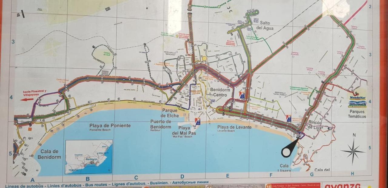 Benidorm Beach Apartment Ngoại thất bức ảnh